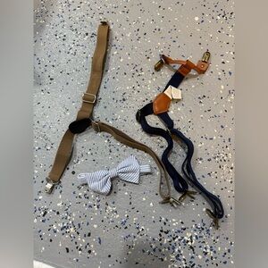 Baby/toddler suspenders and bow tie